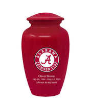 Fan Series - University of Alabama Crimson Tide Seal Memorial Cremation Urn - IUALB101