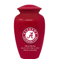 Fan Series - University of Alabama Crimson Tide Seal Memorial Cremation Urn - IUALB101