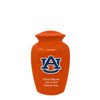 Fan Series - Auburn University Tigers Orange Memorial Cremation Urn - IUAUB101