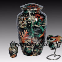 Camouflage Design-0 Cremation Urn- IUCA100