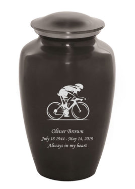 Custom Engraved Bicyclist - IUCE200-Bicyclist