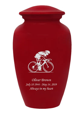Custom Engraved Bicyclist - IUCE300-Bicyclist