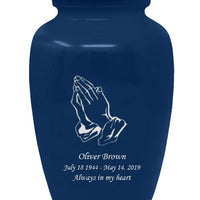 Custom Engraved Praying Hands - IUCE400-Praying Hands