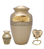 Classic Series - Gold Cremation Urn - IUCL100

