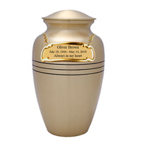 Classic Series - Gold Cremation Urn - IUCL100