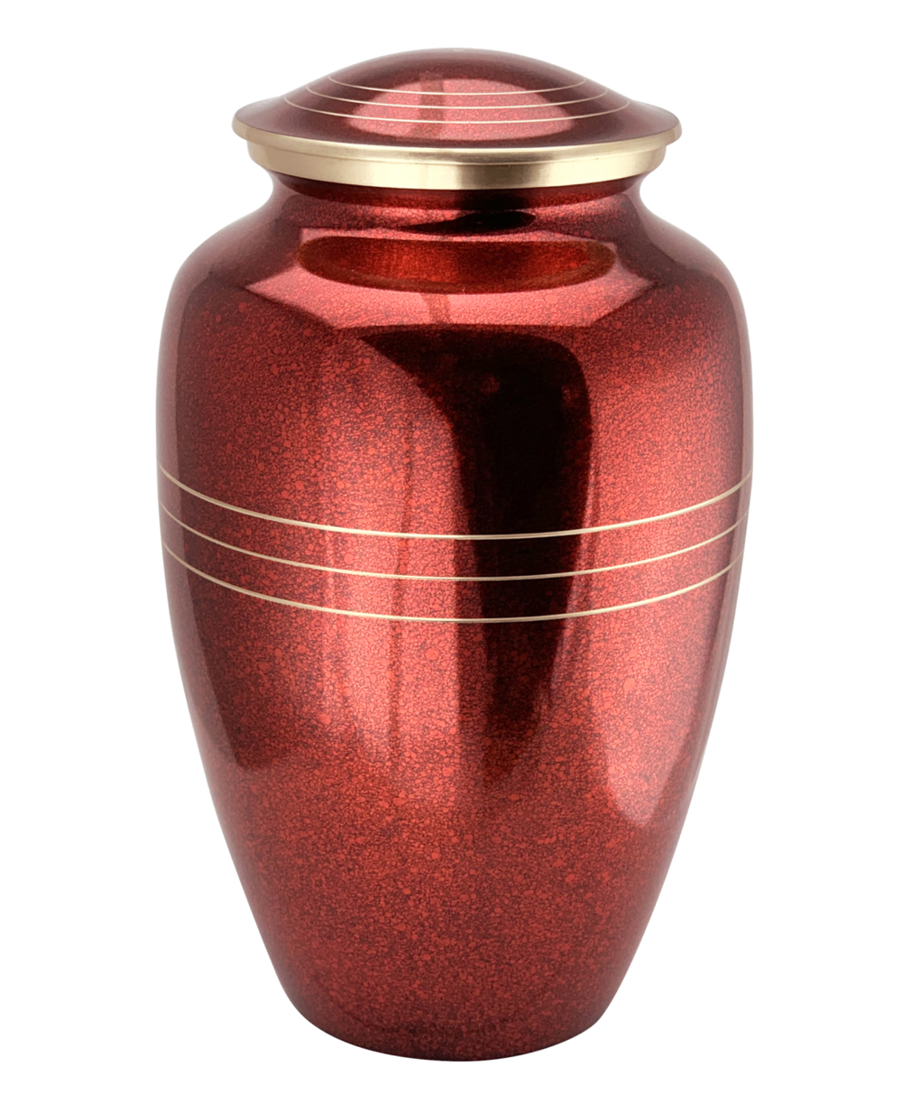 IMPERFECT - Classic Red Cremation Urn - IUCL108 - NON-RETURNABLE