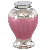 Pink Pearl Tealight Cremation Urn - IUCL109-TL