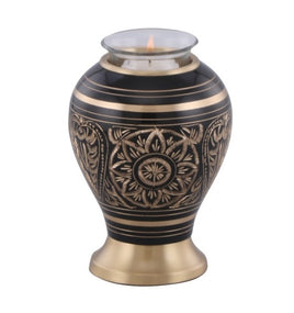 Golden Aura Tealight Cremation Urn - IUCL115FH-TL