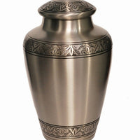 IMPERFECT - Classic Athens Pewter Adult Cremation Urn - IUCL134 - NON-RETURNABLE