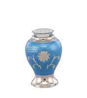 Bouquet Series - Blue Sunflower Cremation Urn - IUCL135
