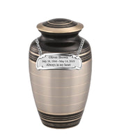 Marvel Series - Pewter Black Cremation Urn - IUCL137