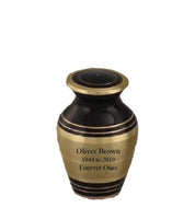 Marvel Series - Gold and Black Cremation Urn - IUCL137-Gold