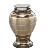 Pewter Black Tealight Cremation Urn - IUCL137-TL