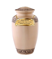 Classic Series - Athens Gold Cremation Urn - IUCL138

