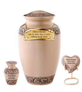 Classic Series - Athens Gold Cremation Urn - IUCL138