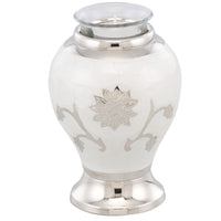 White Sunflower Tealight Cremation Urn - IUCL141-TL