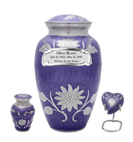 Bouquet Series - Purple Sunflower Cremation Urn - IUCL143