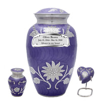Bouquet Series - Purple Sunflower Cremation Urn - IUCL143