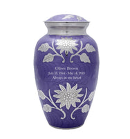 Bouquet Series - Purple Sunflower Cremation Urn - IUCL143