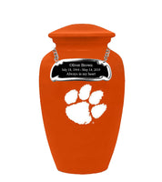 Fan Series - Clemson University Tigers Orange Memorial Cremation Urn - IUCLM100