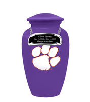 Fan Series - Clemson University Tigers Purple Memorial Cremation Urn - IUCLM101