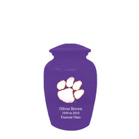 Fan Series - Clemson University Tigers Purple Memorial Cremation Urn - IUCLM101