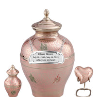 Sheen Series - Pink Decorative Butterfly Cremation Urn - IUET108