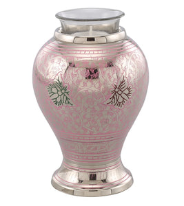 Pink Decorative Butterfly Tealight Cremation Urn - IUET108-TL