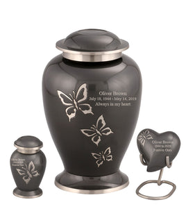 Flora Series - Eternal Butterfly Cremation Urn - IUET109FH