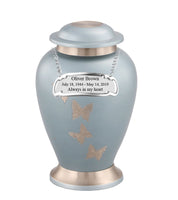 Flora Series - Blue Butterfly Cremation Urn - IUET110FH
