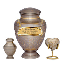 Serene Series - Empire Platinum Cremation Urn - IUET120