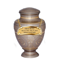 Serene Series - Empire Platinum Cremation Urn - IUET120