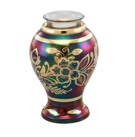 Emerald Green Tealight Cremation Urn - IUET122-TL