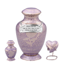 Sheen Series - Purple Rose Cremation Urn - IUET126PU