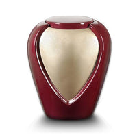Aesthetic Series - Australe Adult Fiberglass Urn, Red - IUFC108