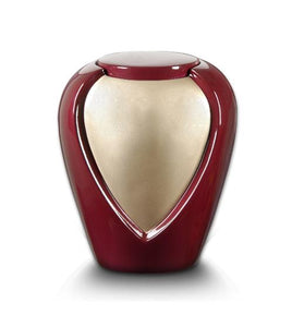 Aesthetic Series - Australe Adult Fiberglass Urn, Red - IUFC108