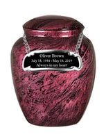 Classy Series - Fiberglass Cremation Urn, Pink - IUFG103