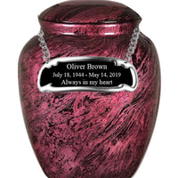 Classy Series - Fiberglass Cremation Urn, Pink - IUFG103