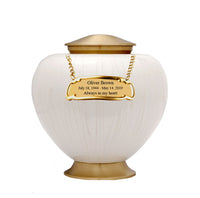 Baroque Pearl Cremation Urn - IUFH107
