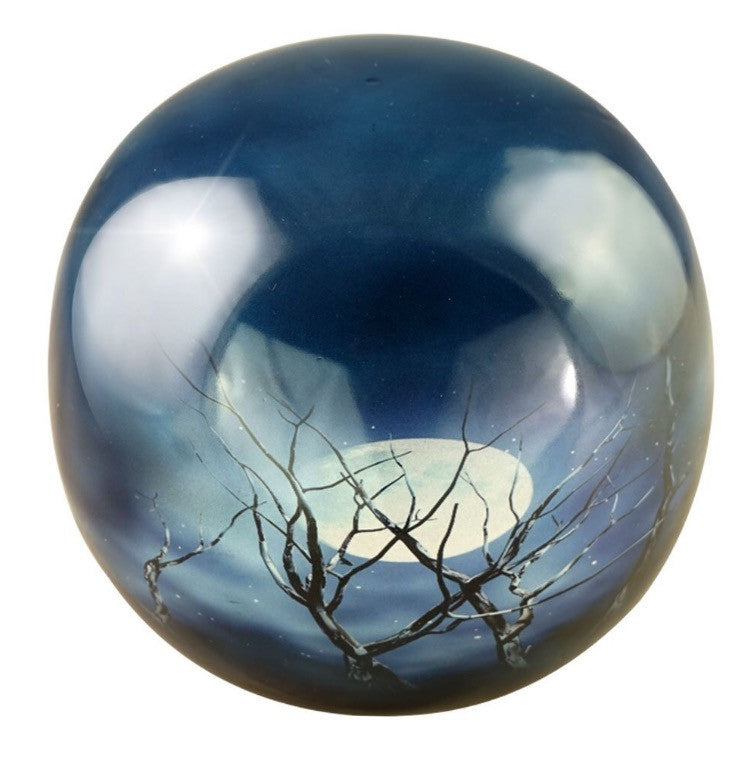 Sphere of Life Series - Midnight Moon Cremation Urn - IUFH114