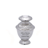 Elegance Series - Pearl White Cremation Urn - IUFH121