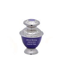 Elegance Series - Pearl Purple Cremation Urn - IUFH122
