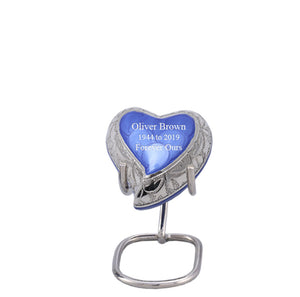 Elegance Series - Pearl Blue Cremation Urn - IUFH123