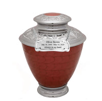 Elegance Series - Pearl Red Cremation Urn - IUFH124