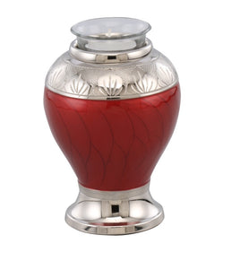 Red Pearl Cremation Urn - IUFH124-TL