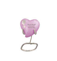 Bouquet Series - Pink Rose Flat Top Cremation Urn - IUFH127