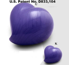 Infinity Eternal Heart Cremation Urn - Purple - IUFH131