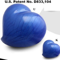 Infinity Eternal Heart Cremation Urn - Blue - IUFH133