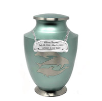 Solace Series - Dolphin Family Cremation Urn - IUFH140