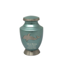 Solace Series - Dolphin Family Cremation Urn - IUFH140